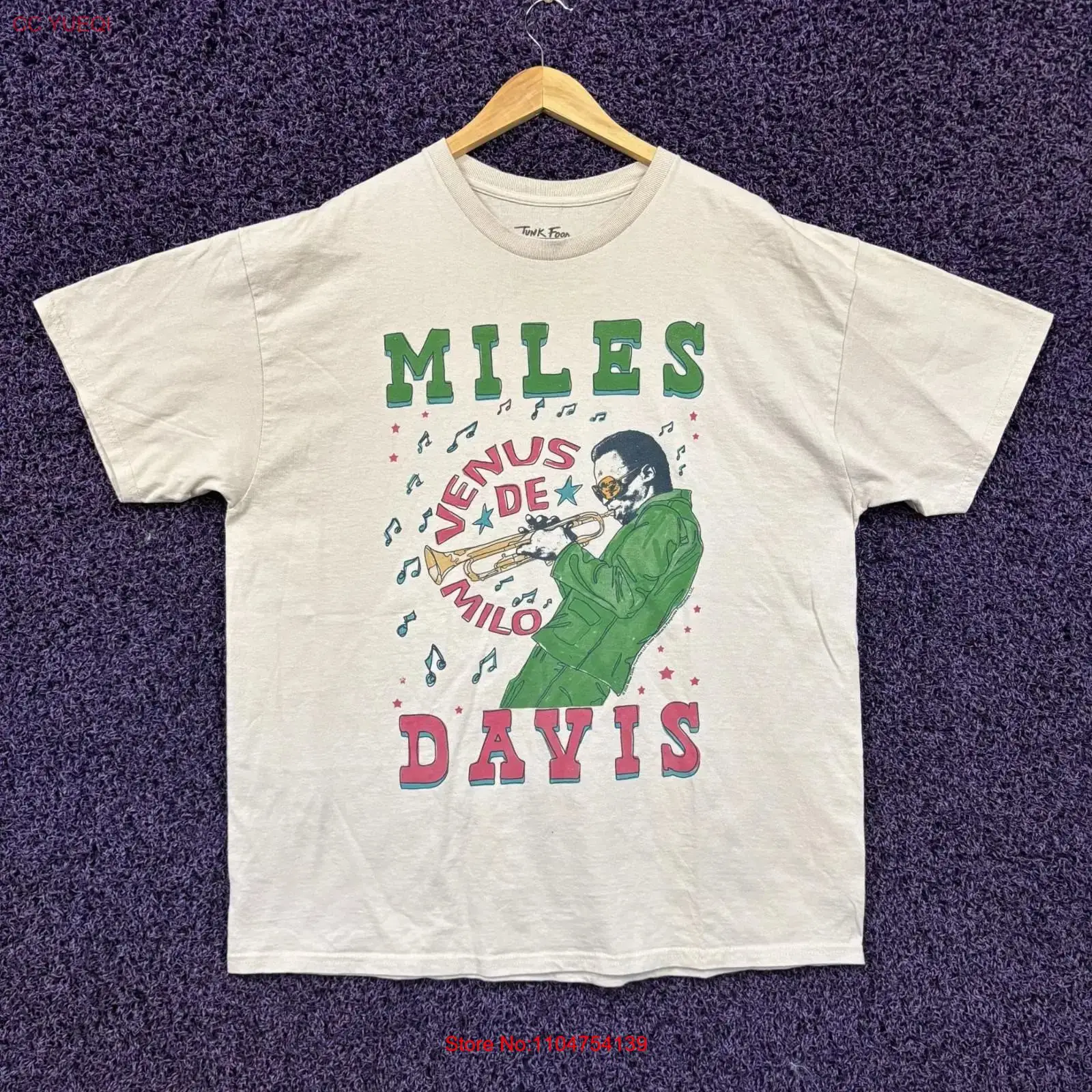 Men'S Fashion Everyday - Футболка Miles Davis Venus De Milo,