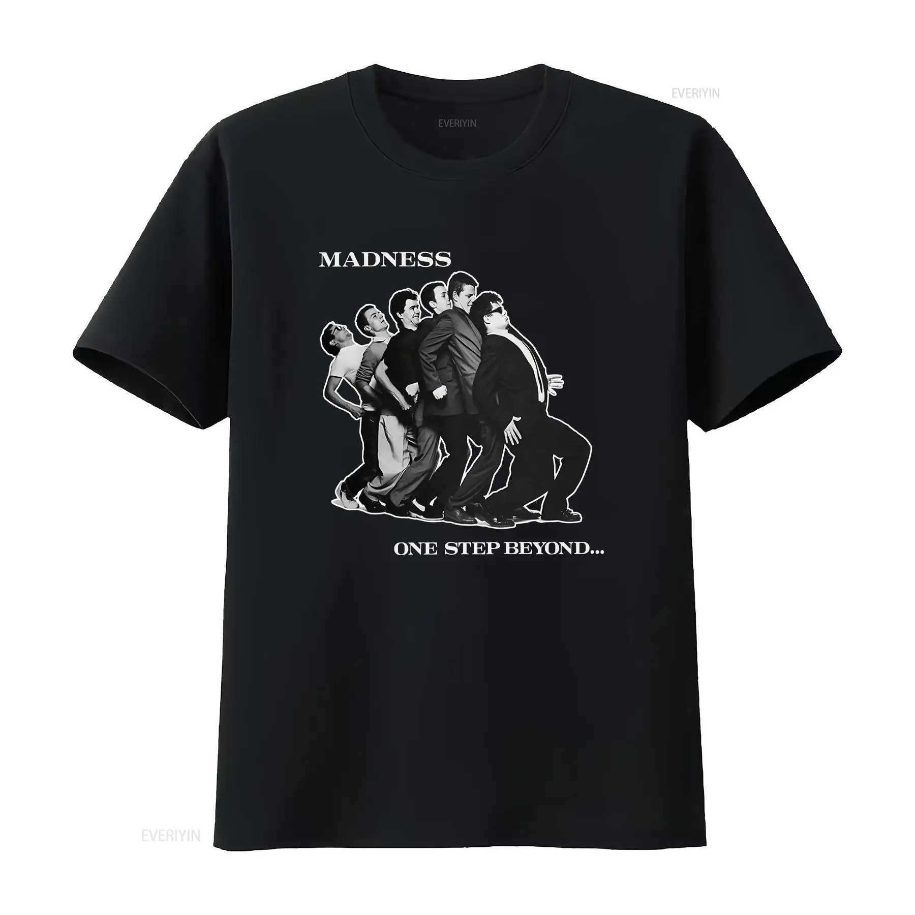 Men'S Fashion Everyday - Винтажная футболка Madness Band 90-х годов,