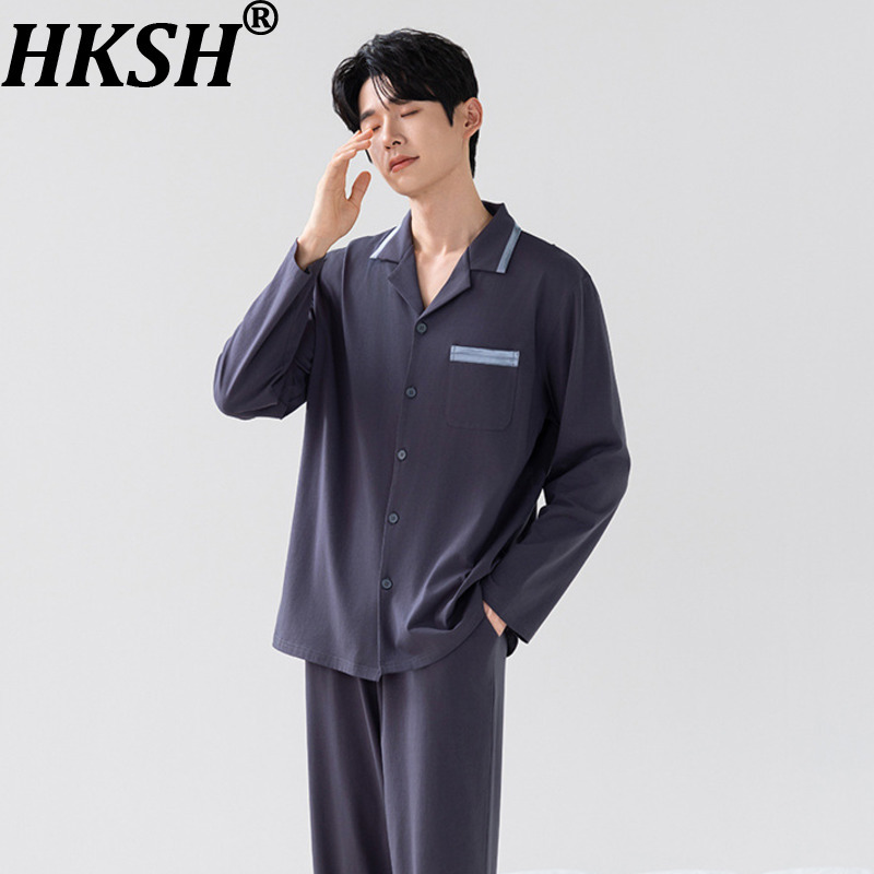 Men'S Fashion And Style - Комплект домашней одежды HKSH: осенне-зимний мужской