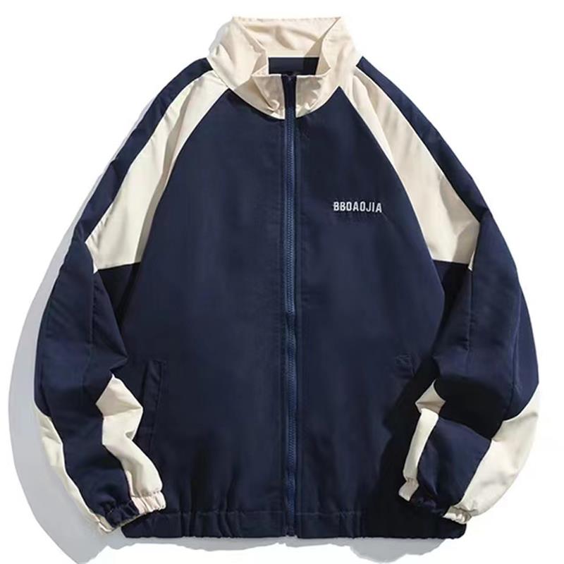 Varsity Jacket Letterman - Мужская куртка-бомбер в стиле хип-хоп, уличная