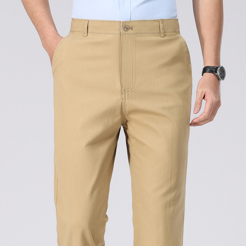 Men'S Dress Pants Fashion - Мужские брюки-чиносы, деловые повседневные классические брюки,