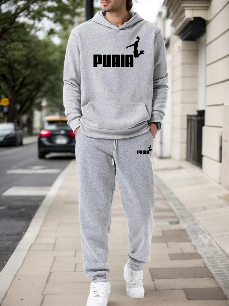 Mens Fashion Style - Мужской комплект: худи и брюки 2026