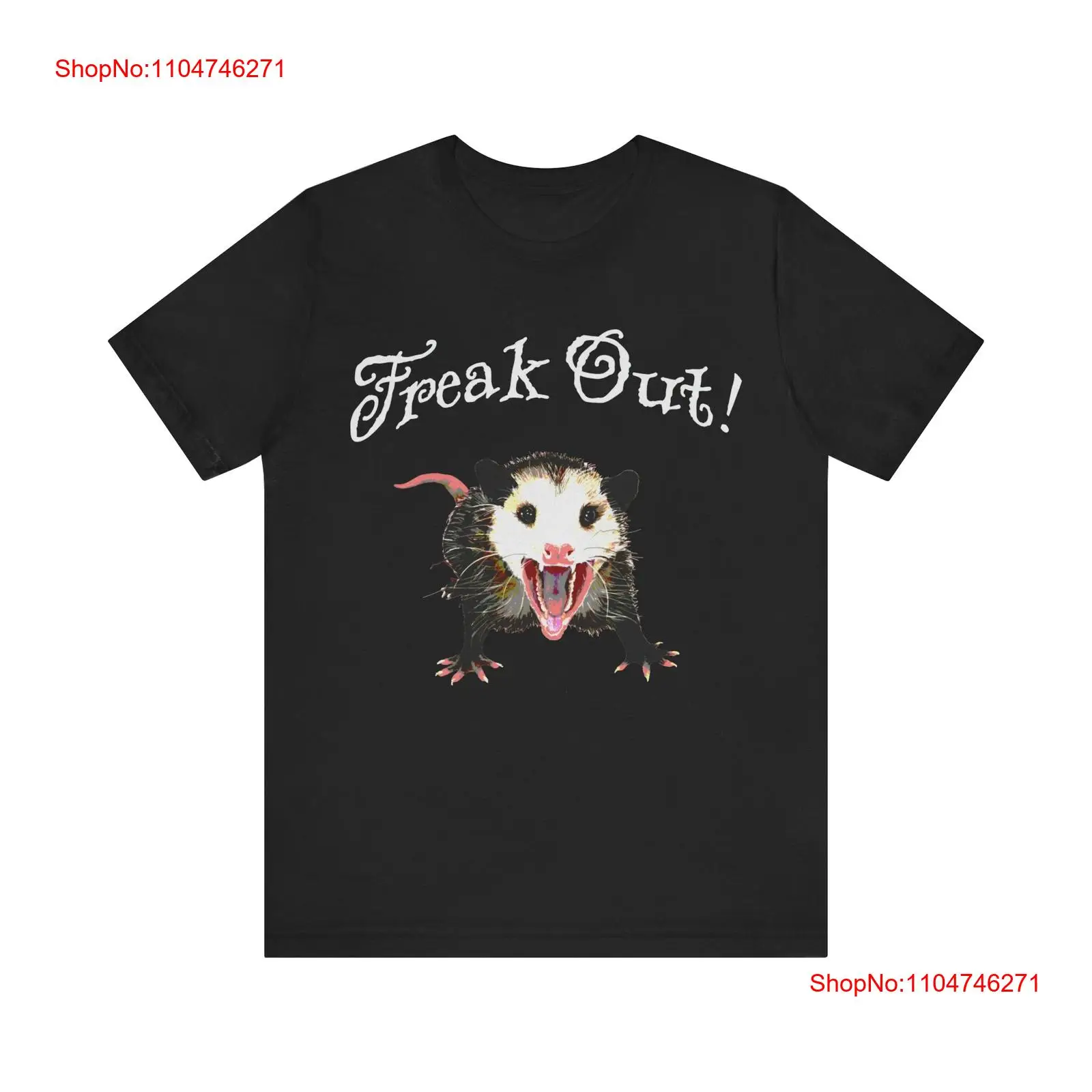 Men'S Fashion Everyday - Футболка freak out opossum possum, винтажная