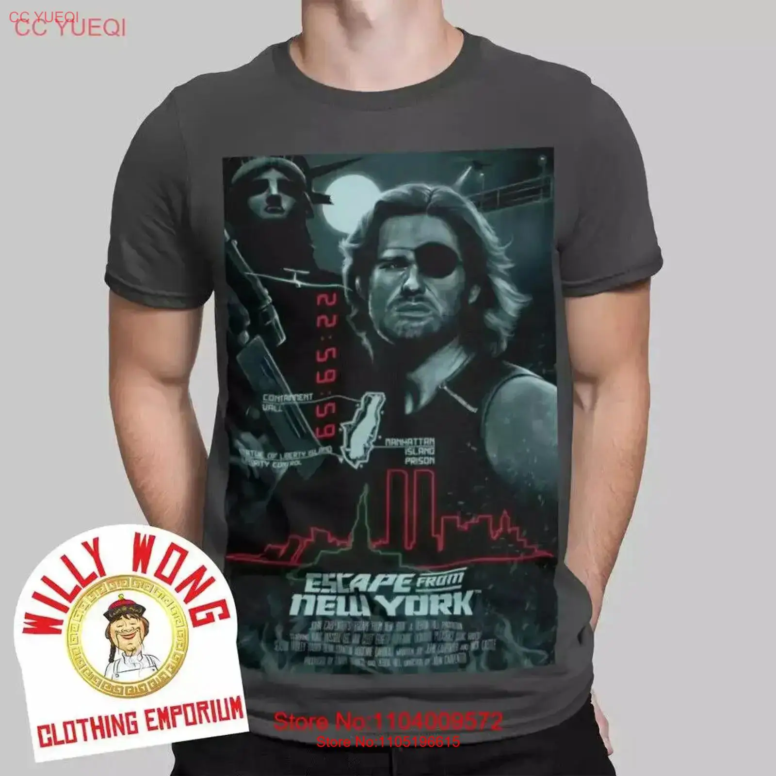 Poster Men Fashion - Футболка «Втеча из Нью-Йорка» в стиле