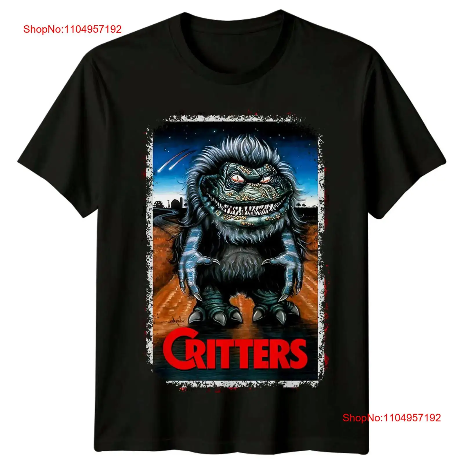 Mens Fashion In The 80S - Футболка с постером фильма Critters 1986,