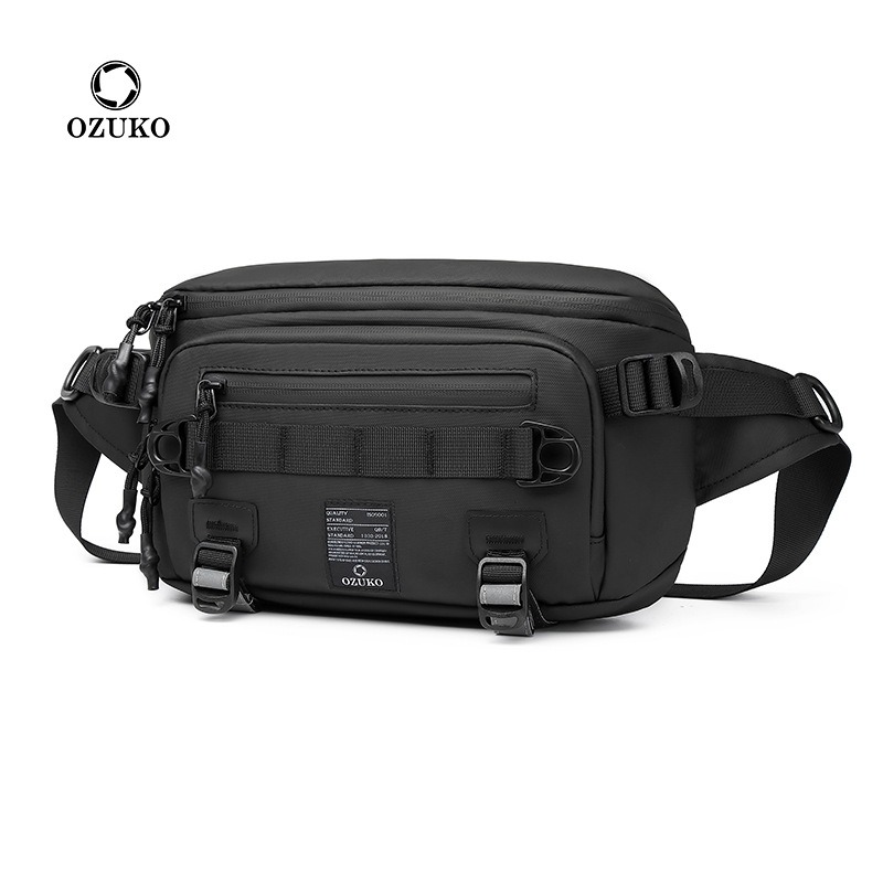 Crossbody Bag Men - Мужская поясная сумка, водонепроницаемая, для активного