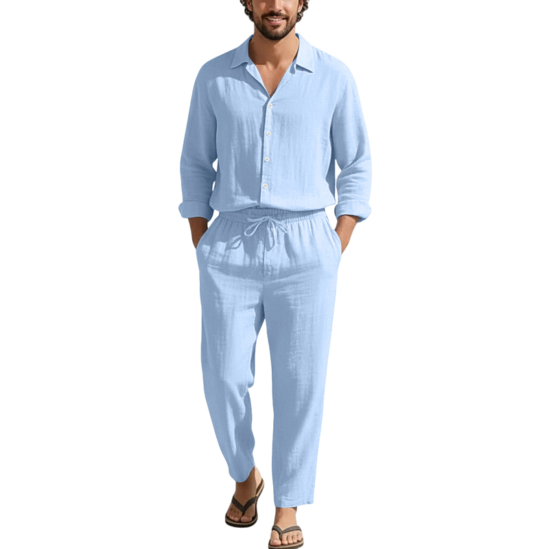 Linen Shirt Summer - Льняные повседневные комплекты для весны и