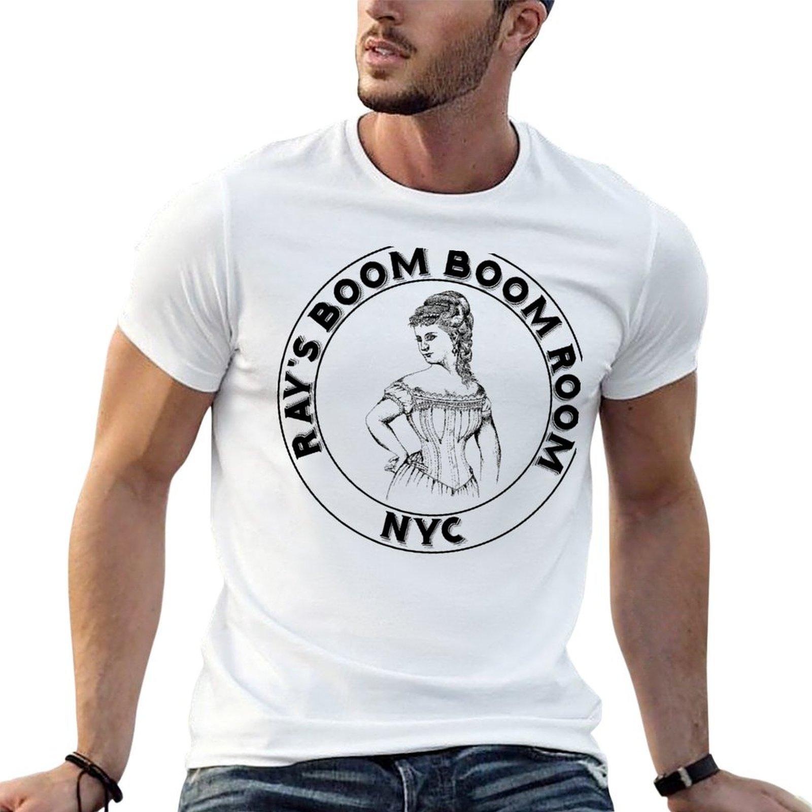 Men'S Fashion Nyc - Футболка Ray's Boom Boom Room NYC,