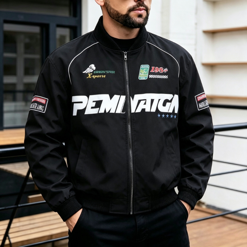 Новая мужская университетская  – обзор и цена Varsity Jacket Letterman
