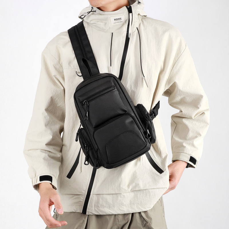 Новая мужская нагрудная сумка: – обзор и цена Crossbody Bag Men