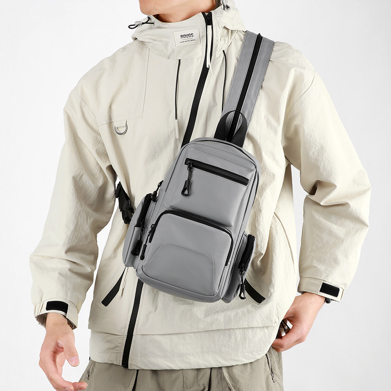 Новая мужская нагрудная сумка: – обзор и цена Crossbody Bag Men