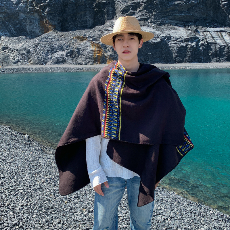 Мужская накидка для путешестви – обзор и цена Mens Fashion Poncho