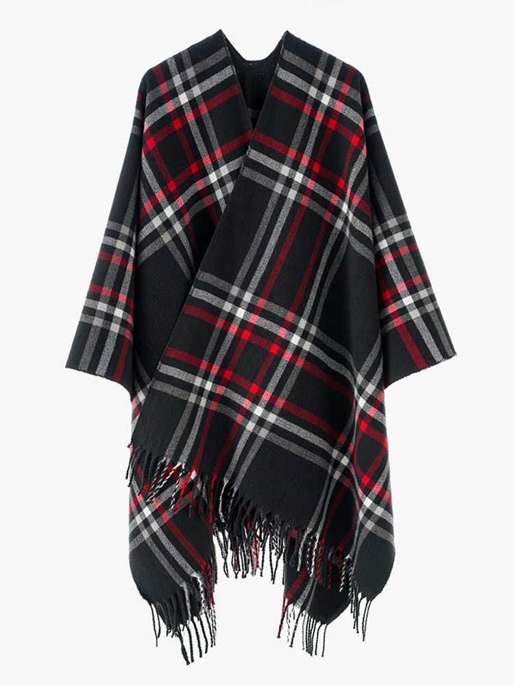 Зимний женский и мужской шарф, – обзор и цена Mens Fashion Poncho