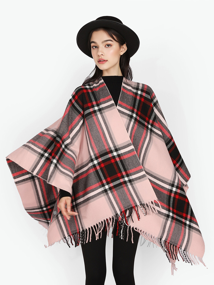 Зимний женский и мужской шарф, – обзор и цена Mens Fashion Poncho