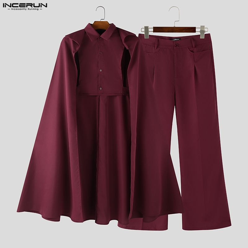 Мужской комплект INCERUN: одно – обзор и цена Mens Fashion Streetwear