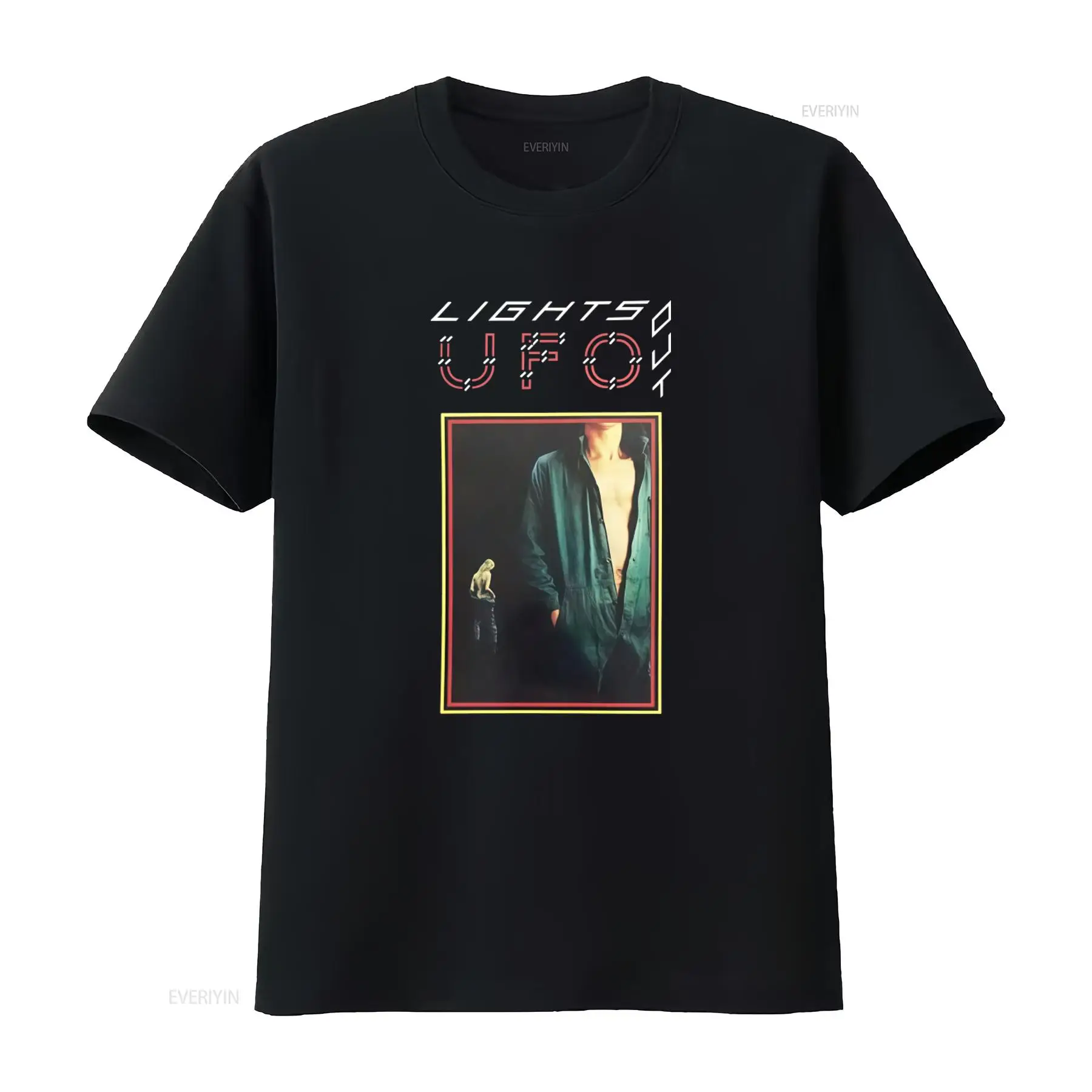 Футболка с принтом Ufo English – обзор и цена Poster Men Fashion