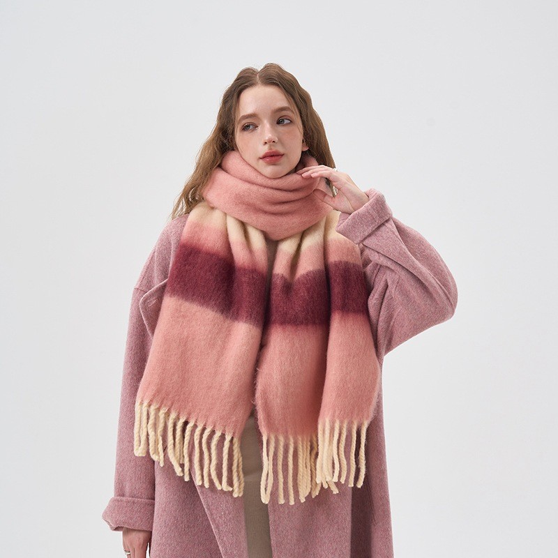 Новый зимний Радужный клетчаты – обзор и цена Mens Fashion Poncho