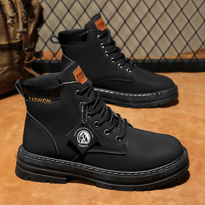 Мужские высокие ботинки 2024,  – обзор и цена Mens Fashion Autumn 2025