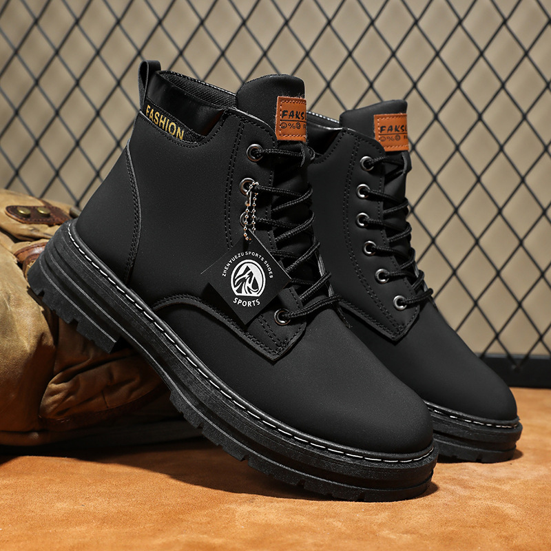 Мужские высокие ботинки 2024,  – обзор и цена Mens Fashion Autumn 2025