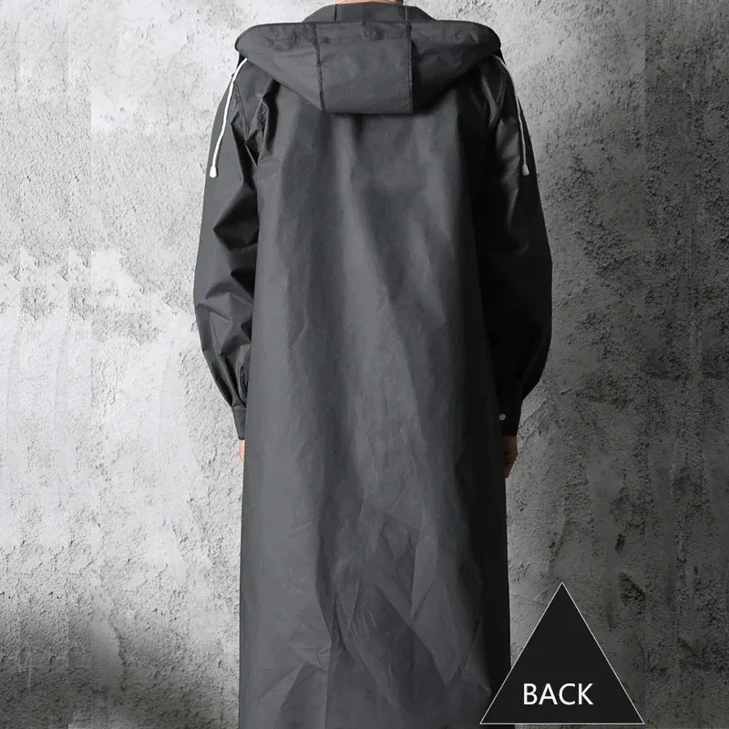 Черный Модный водонепроницаемы – обзор и цена Mens Fashion Poncho
