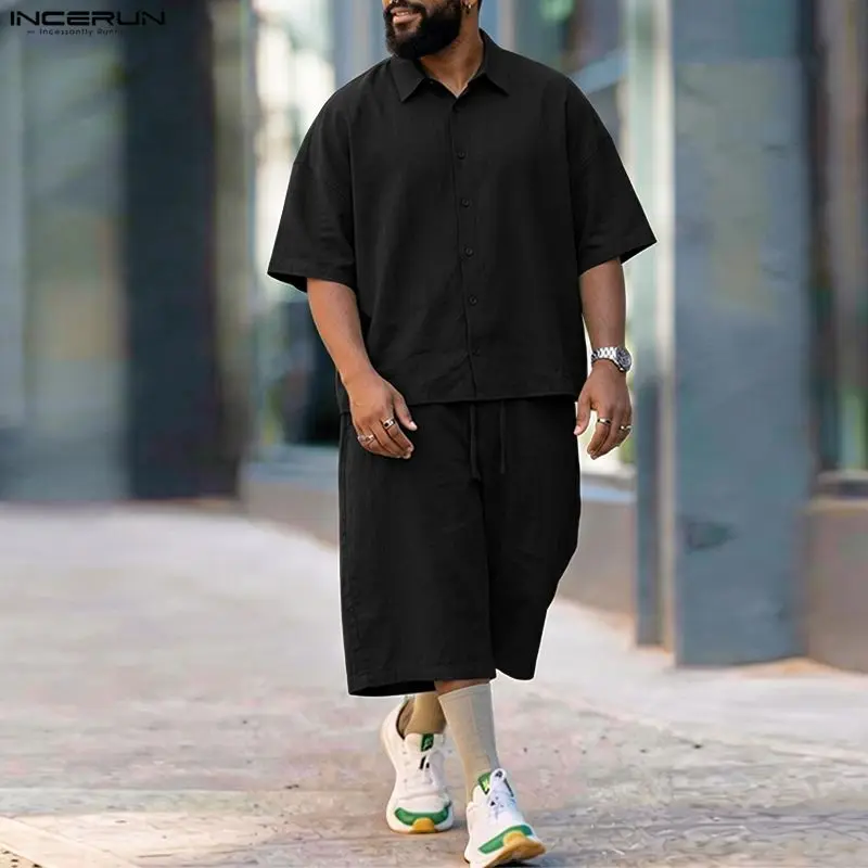 Мужской комплект INCERUN: одно – обзор и цена Mens Fashion Streetwear