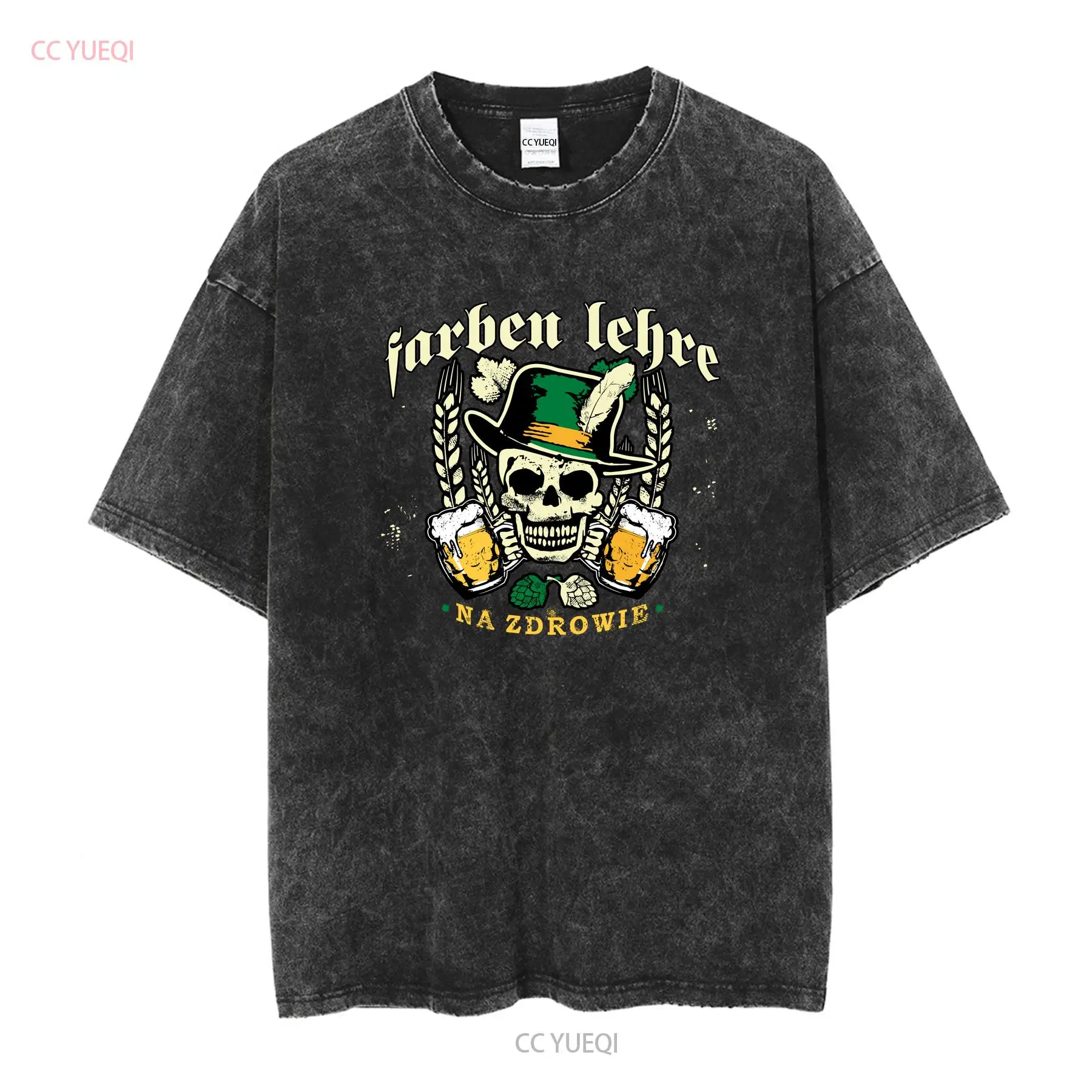 Футболка Farben Lehre в стиле  – обзор и цена Mens Fashion Black Shirt