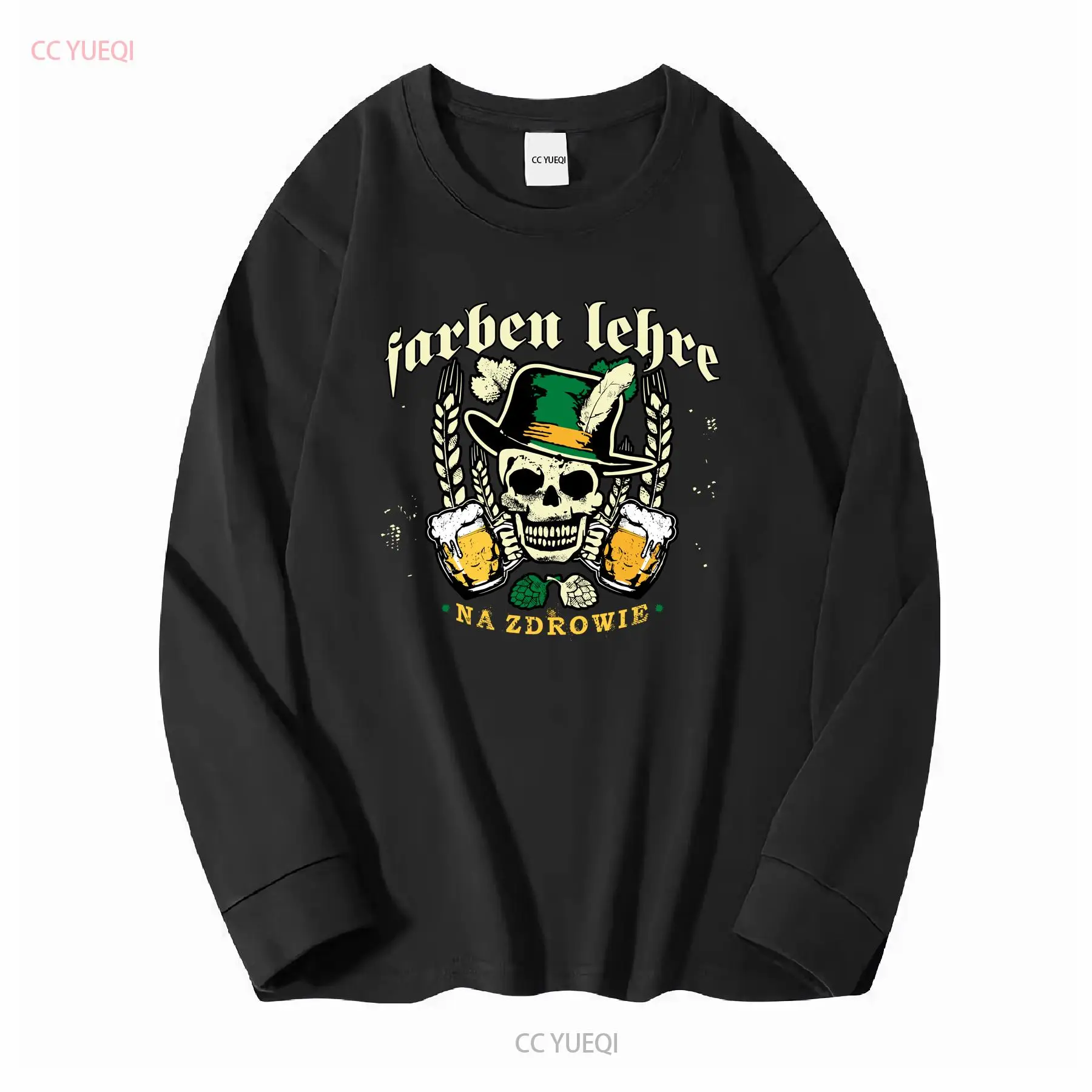 Футболка Farben Lehre в стиле  – обзор и цена Mens Fashion Black Shirt