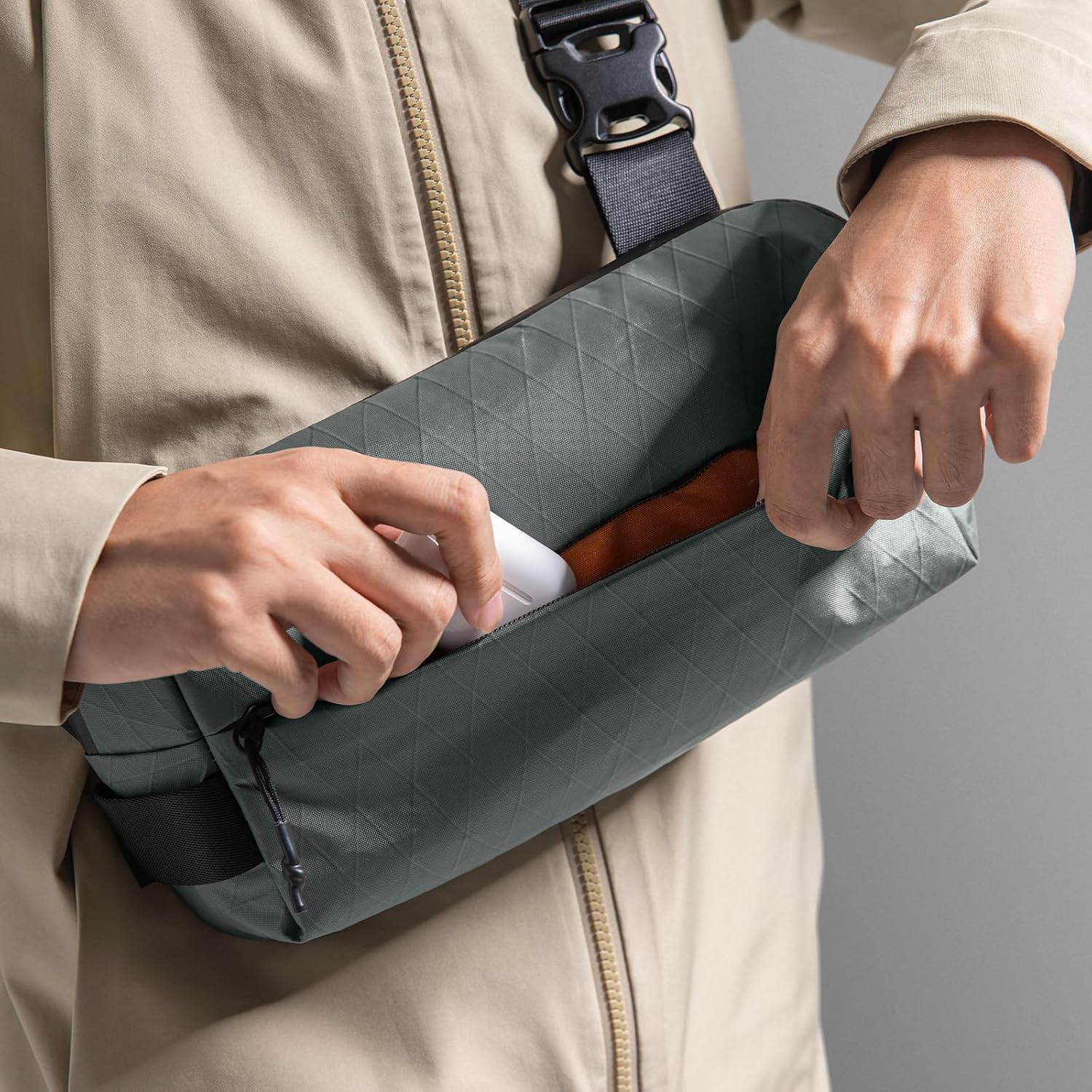 Компактная сумка-слинг EDC 3-1 – обзор и цена Crossbody Bag Men