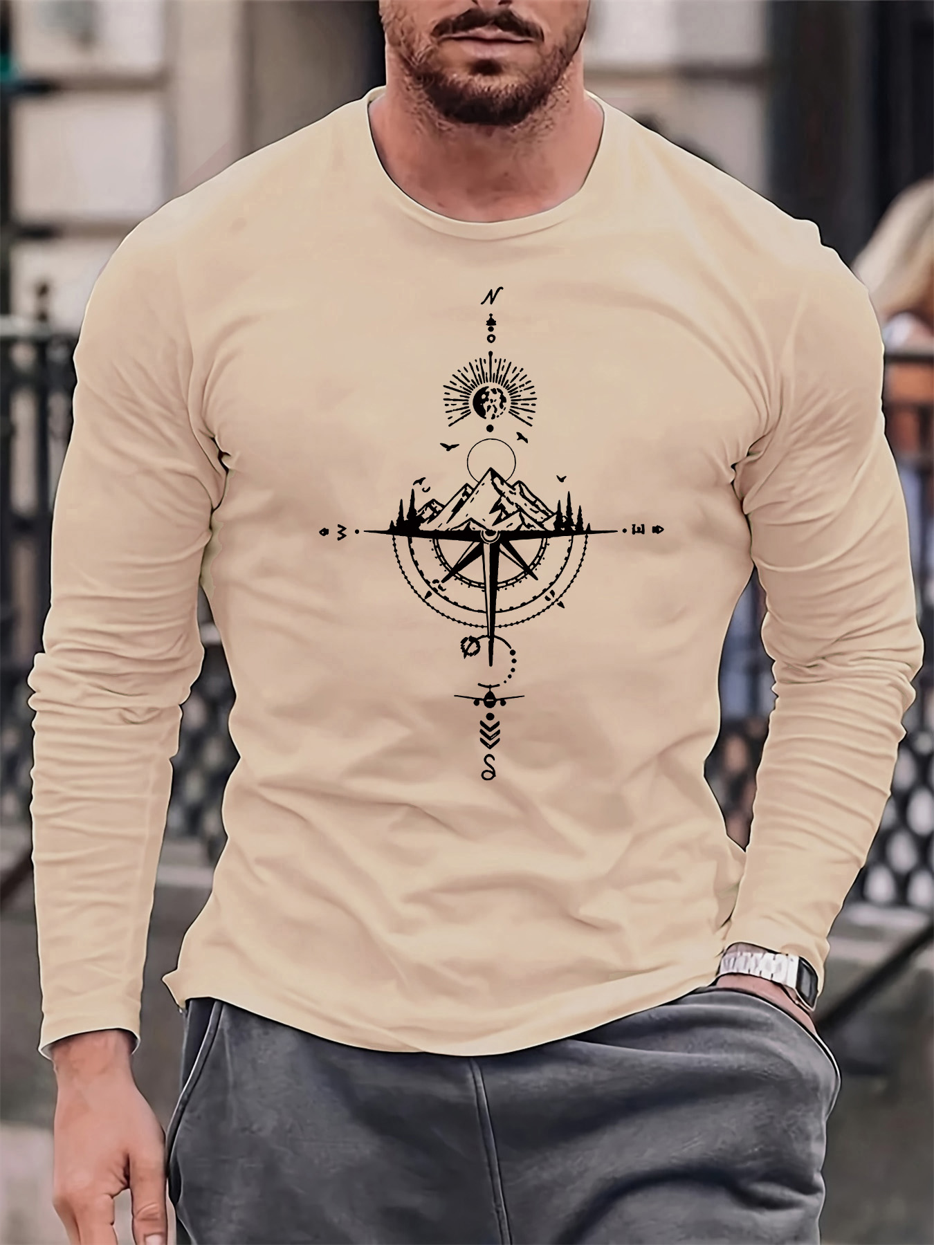 Мужская свободная повседневная – обзор и цена Men'S Fashion T Shirts