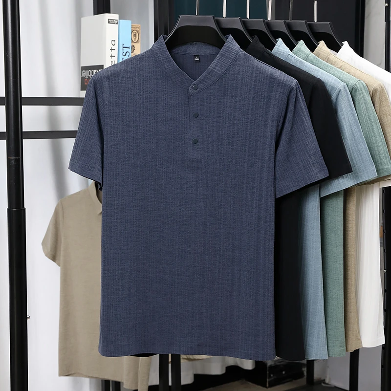 Мужские льняные рубашки с воро – обзор и цена Linen Shirt Summer