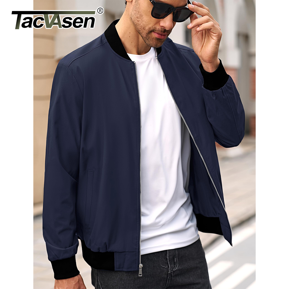 TACVASEN Мужская университетск – обзор и цена Varsity Jacket Letterman
