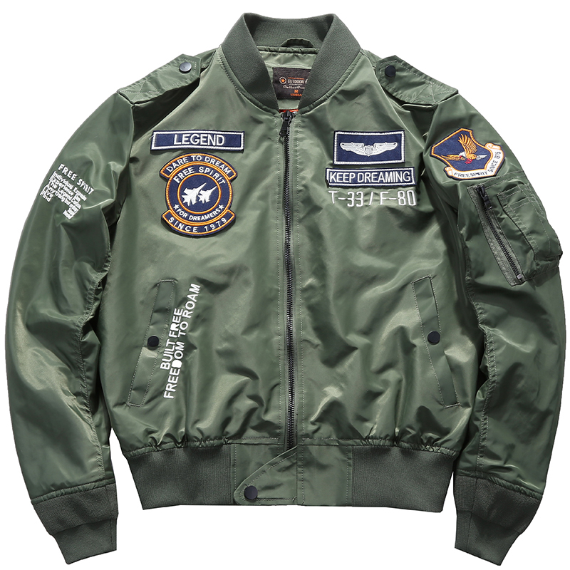 Мужская Весенняя тактическая а – обзор и цена Varsity Jacket Letterman