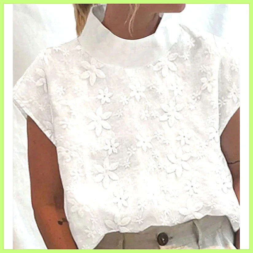 Женская хлопково-льняная рубаш – обзор и цена Linen Shirt Summer