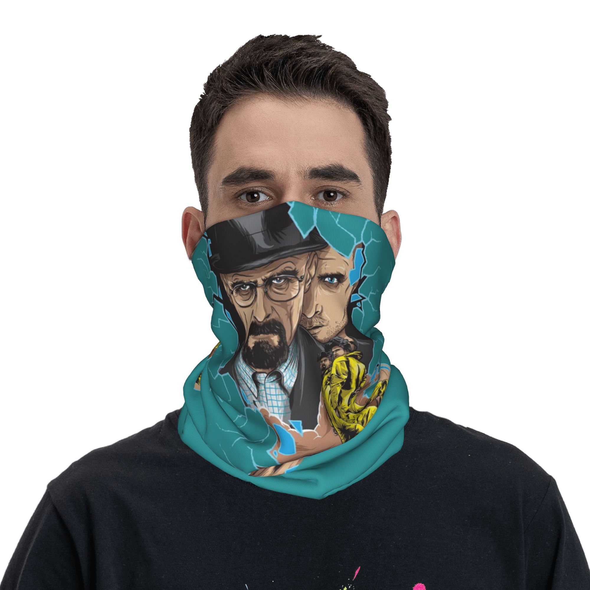 Бандана-шарф с индивидуальным  – обзор и цена Poster Men Fashion