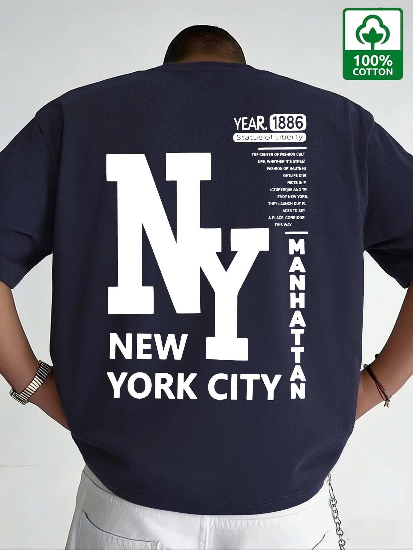 Мужская футболка NYC из хлопка – обзор и цена Men'S Fashion Nyc