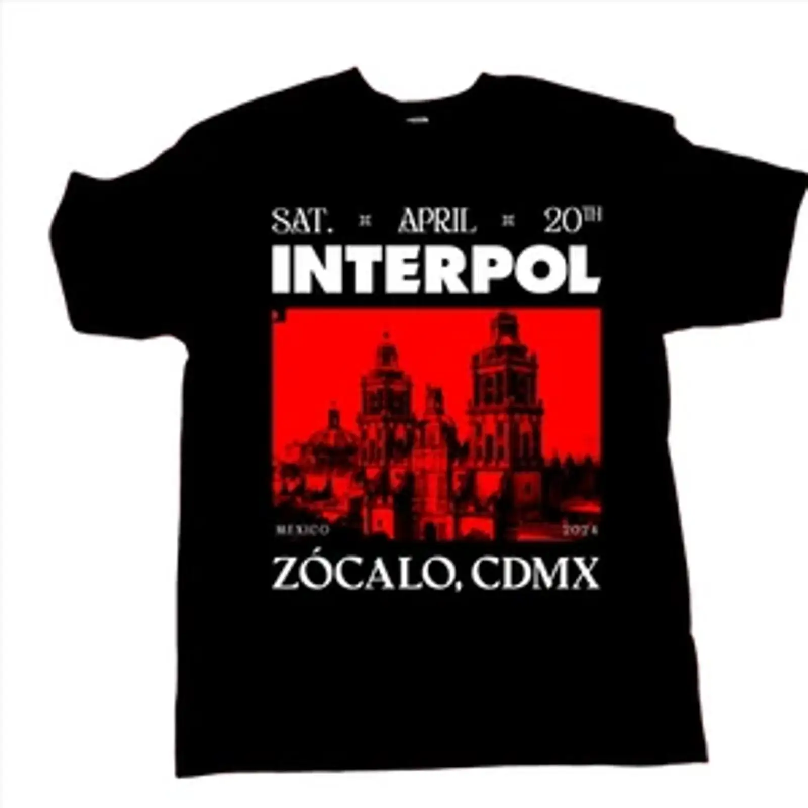 Футболка Interpol Mexico Zocal – обзор и цена Men'S Fashion Zocalo