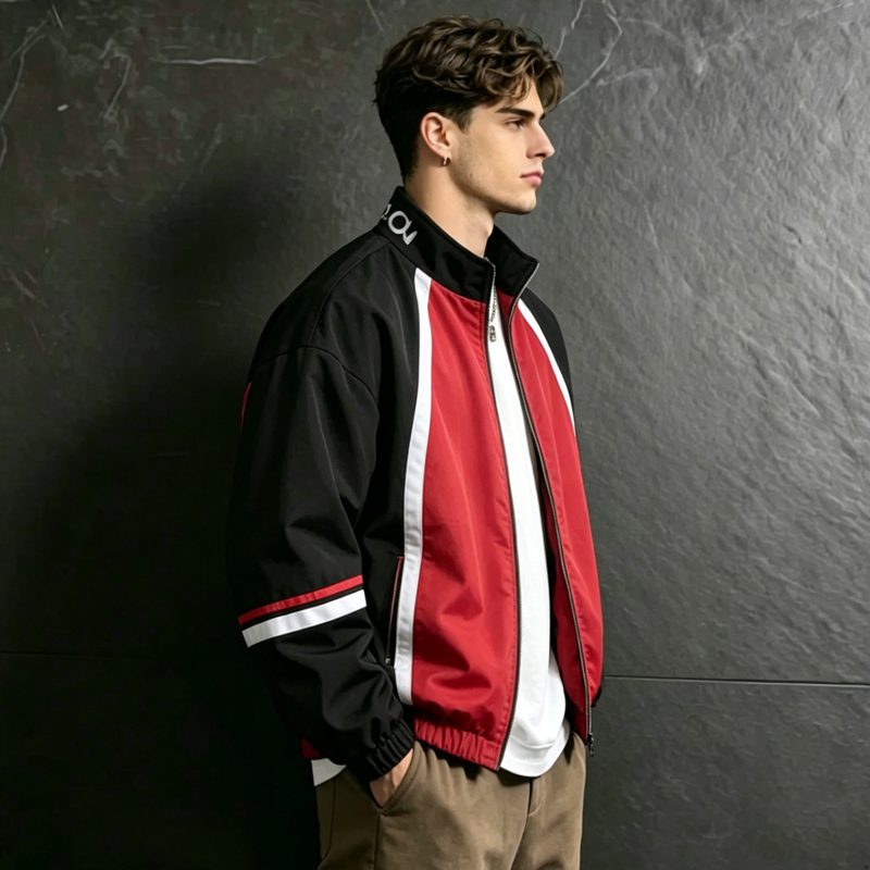 Мужская куртка-бомбер UETEEY в – обзор и цена Varsity Jacket Letterman