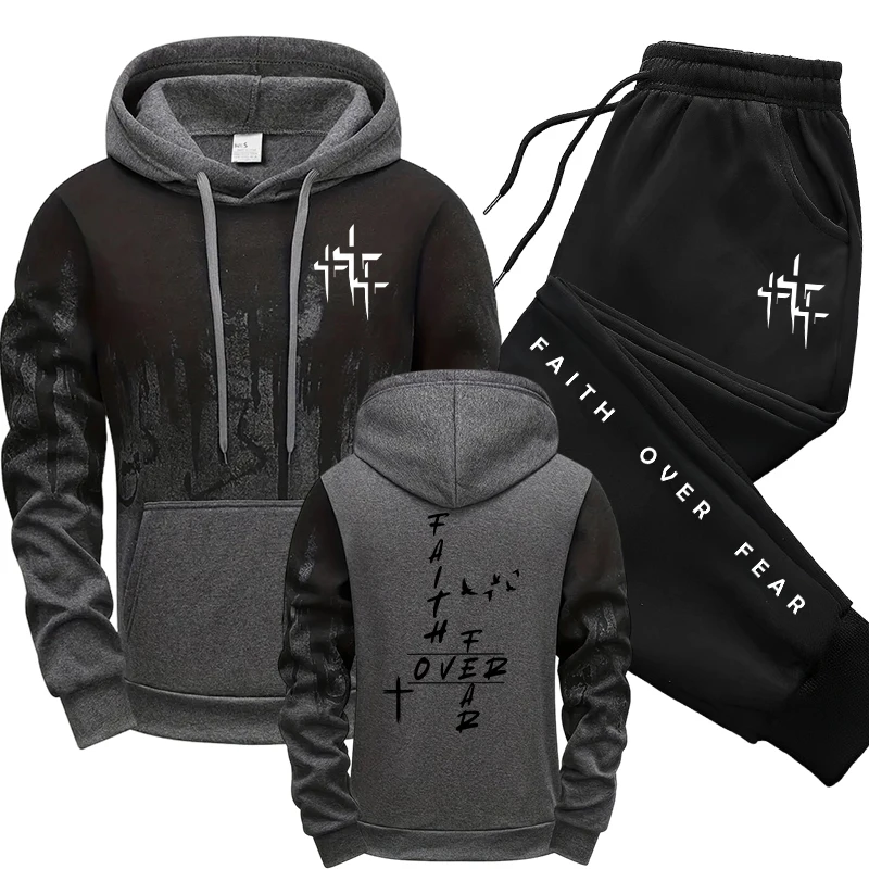 Мужской спортивный костюм-двой – обзор и цена Mens Fashion Streetwear