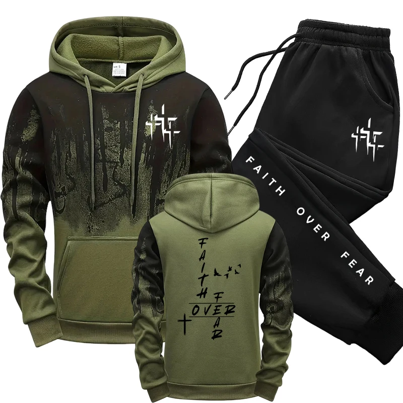 Мужской спортивный костюм-двой – обзор и цена Mens Fashion Streetwear