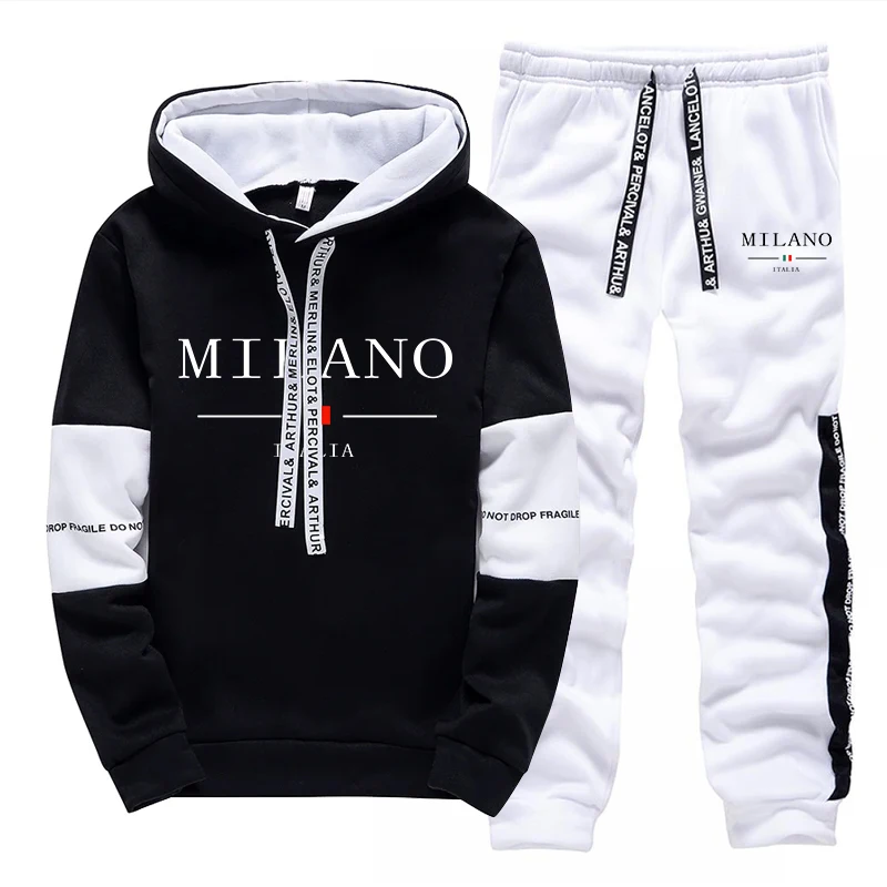 Мужской комплект: худи и брюки – обзор и цена Mens Fashion Streetwear