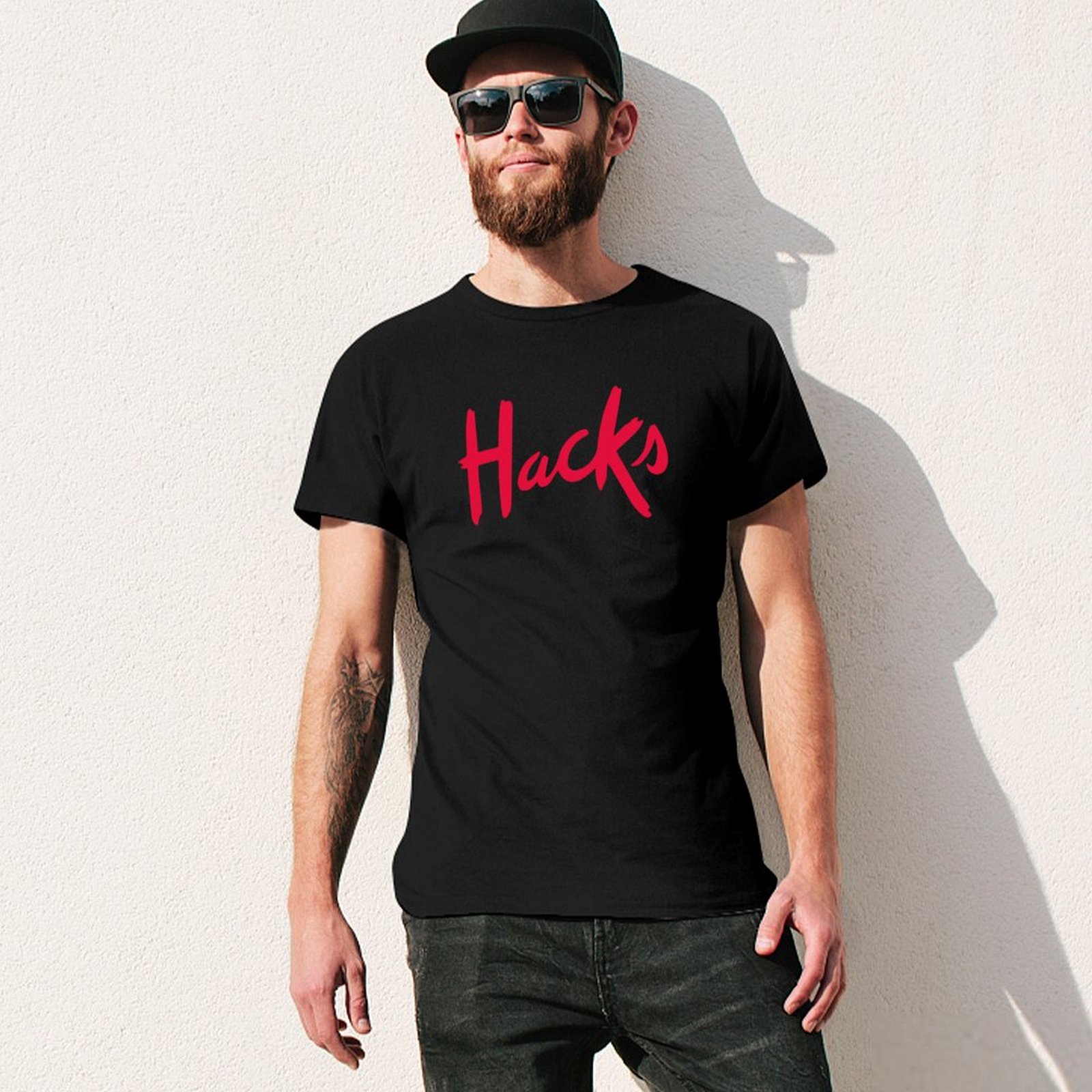 Футболка с логотипом Hacks, ле – обзор и цена Mens Fashion Hacks