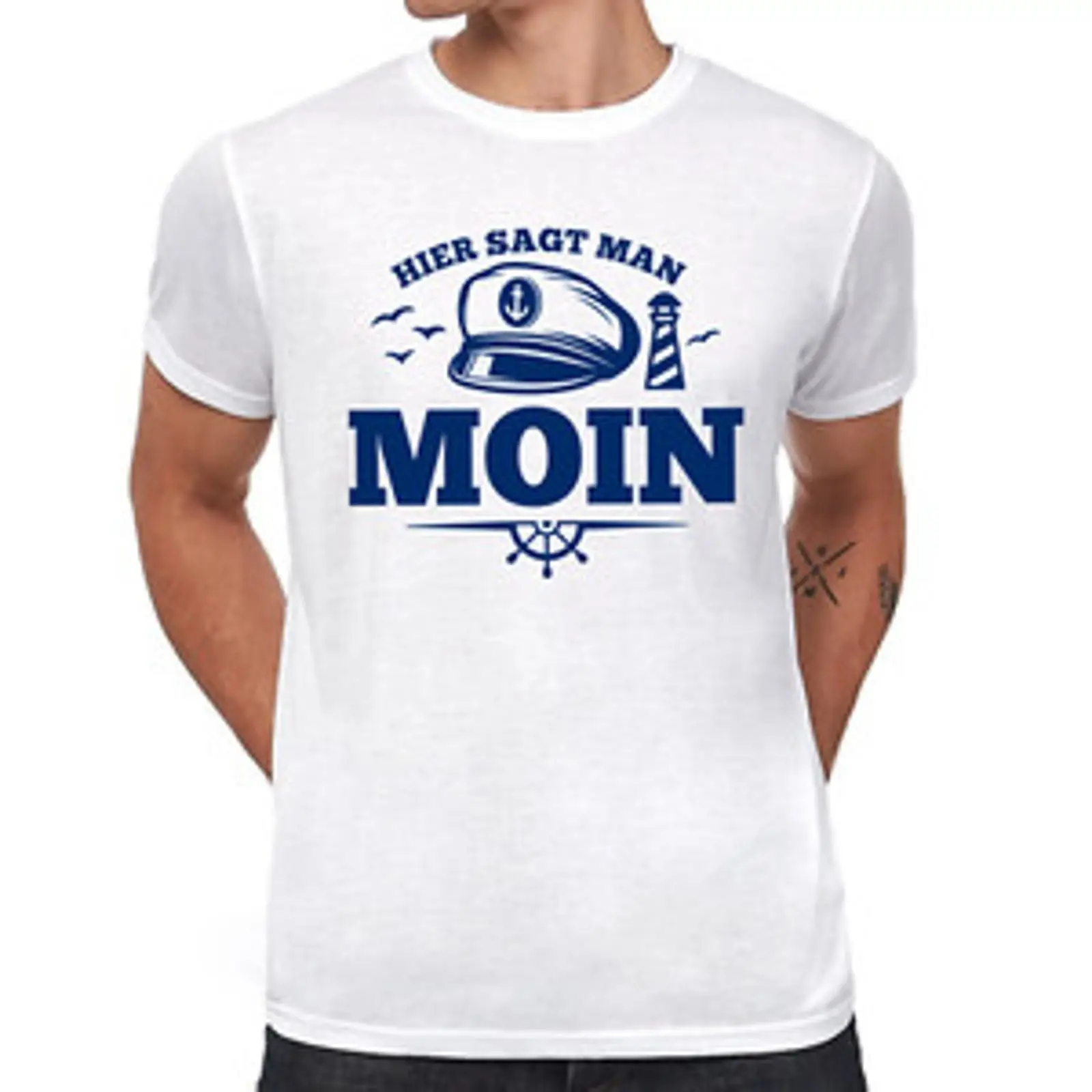 Футболка Here Sagt Man Moin de – обзор и цена Men'S Fashion Hamburg
