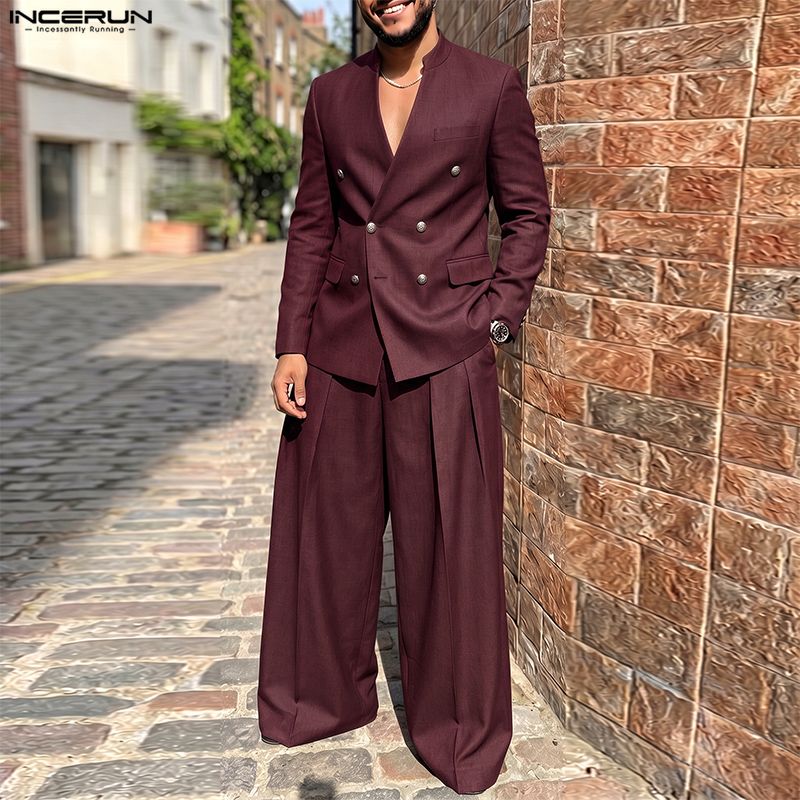 Мужские комплекты INCERUN: одн – обзор и цена Mens Fashion Streetwear