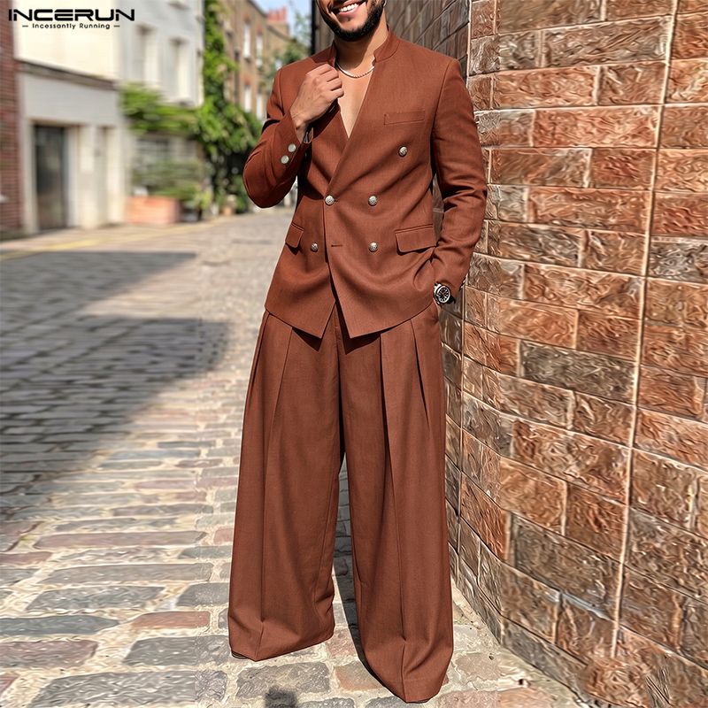 Мужские комплекты INCERUN: одн – обзор и цена Mens Fashion Streetwear