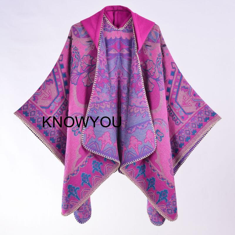 Мужская теплая накидка-шаль дл – обзор и цена Mens Fashion Poncho