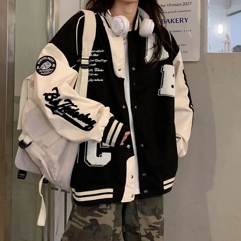 Y2k куртка-бомбер из овечьей ш – обзор и цена Varsity Jacket Letterman