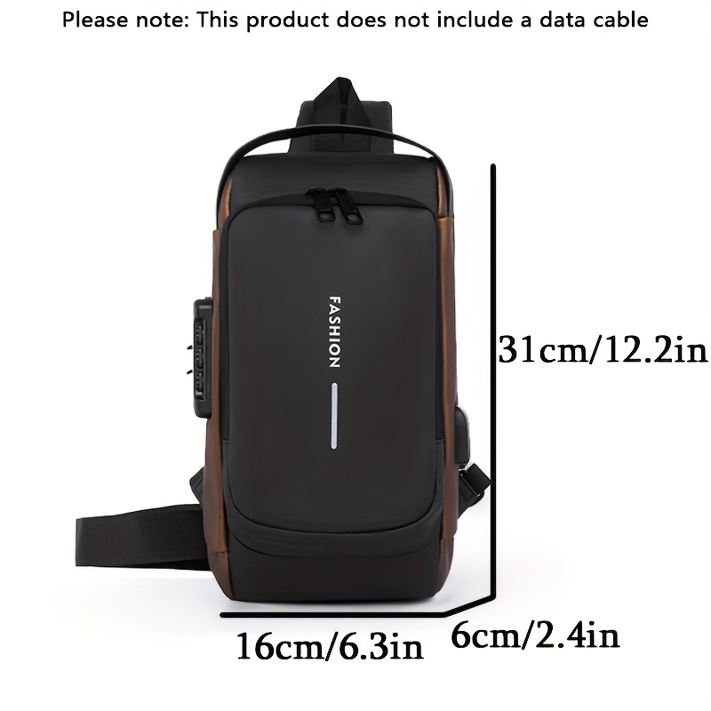 Водонепроницаемый противоугонн – обзор и цена Crossbody Bag Men