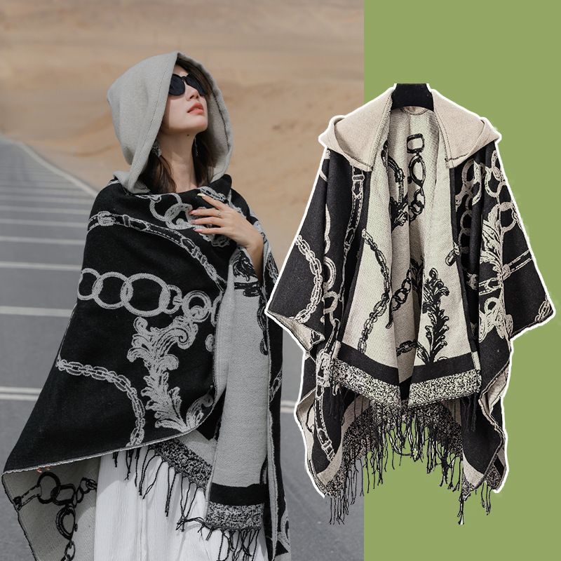 2026 женское пальто, накидка,  – обзор и цена Mens Fashion Poncho