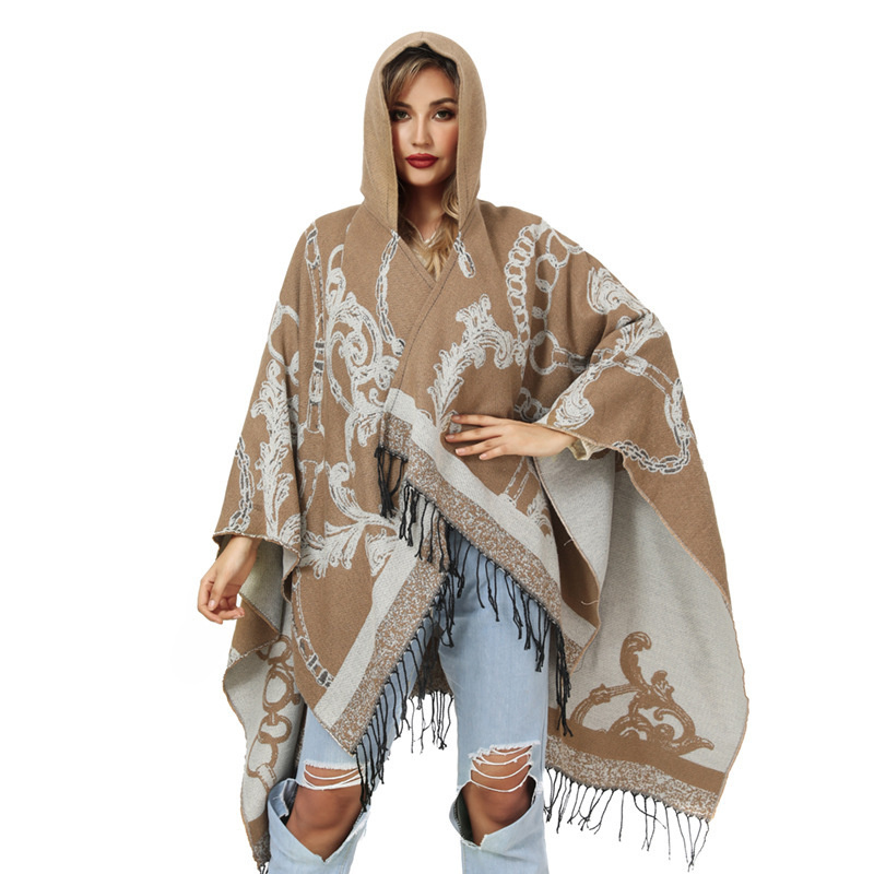 2026 женское пальто, накидка,  – обзор и цена Mens Fashion Poncho