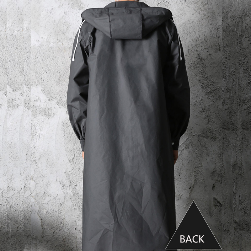 Черный модный водонепроницаемы – обзор и цена Mens Fashion Poncho